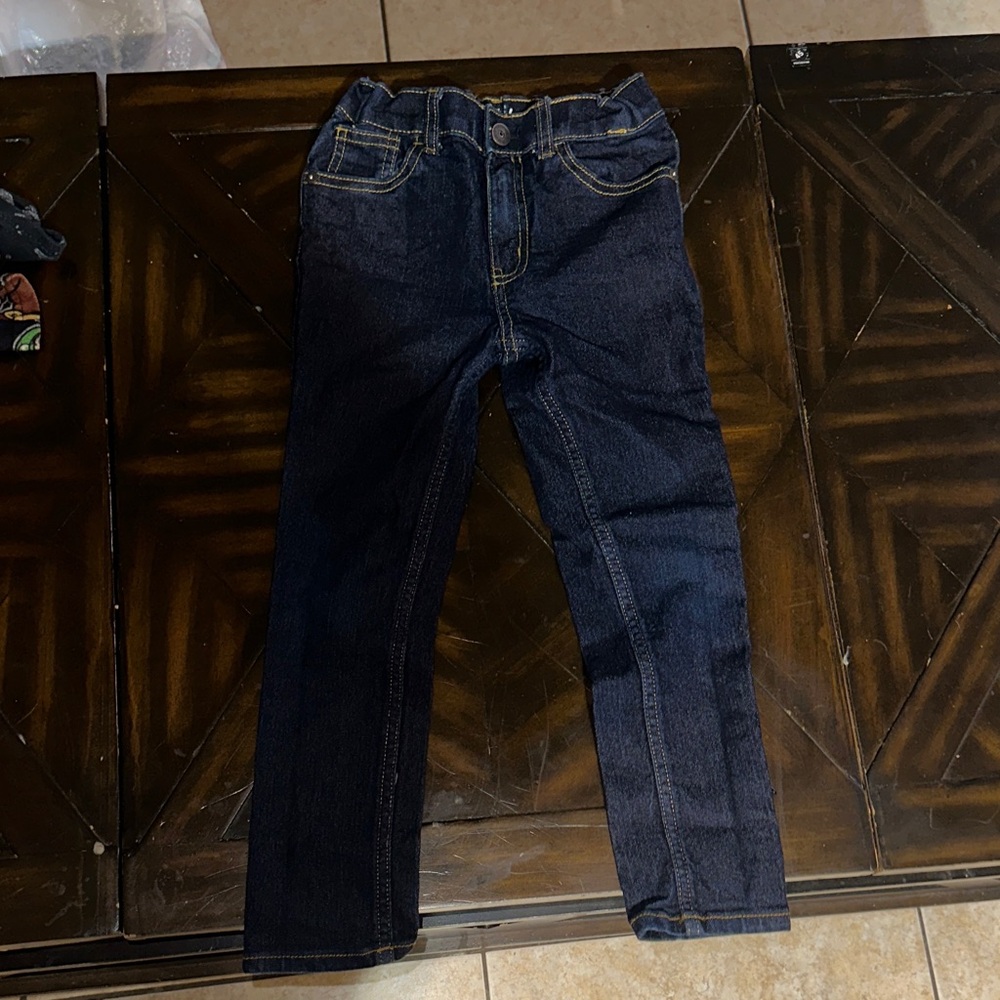 Dark Blue Denim Jeans